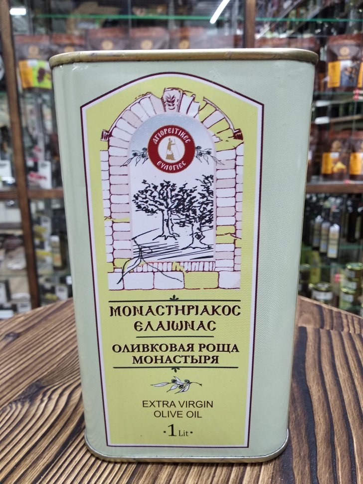 Оливковое масло Extra Virgin "Оливковая роща " жест/банка 1литр