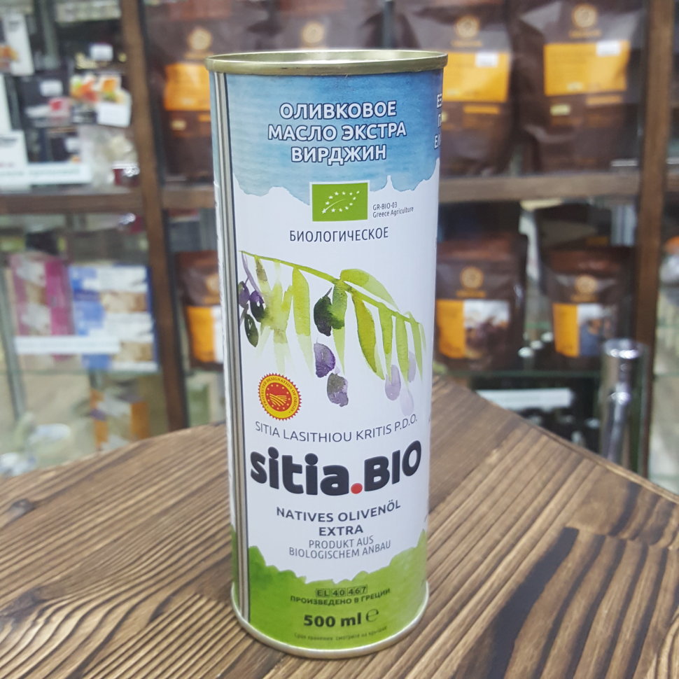 Оливковое масло Extra Virgin Sitia  BIO  PDO 500 мл