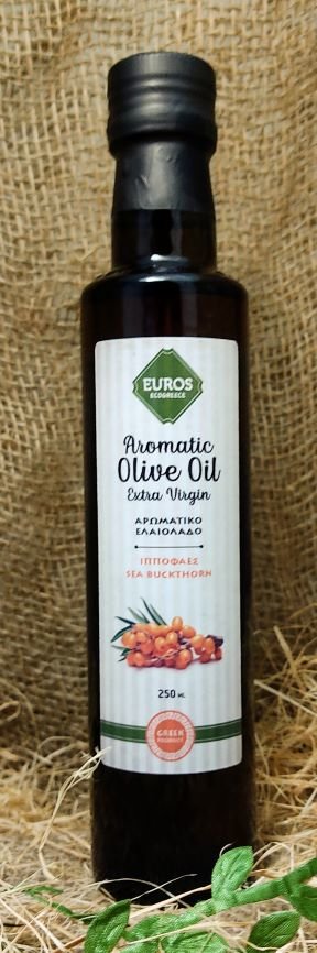 Оливковое масло Extra Virgin с облепихой EUROS 250 мл