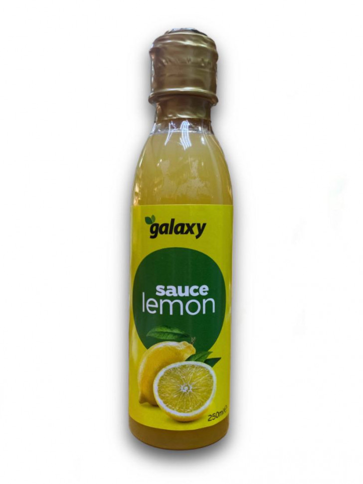 Крем-соус на основе лимонного сока  Galaxy 250 мл