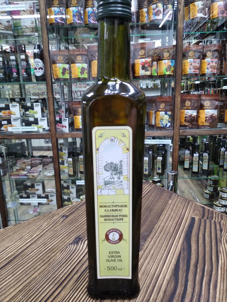 Оливковое масло Extra Virgin "Оливковая роща " стек/бут 500 мл
