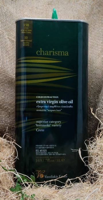 Оливковое масло Extra Virgin Charisma 5 литров